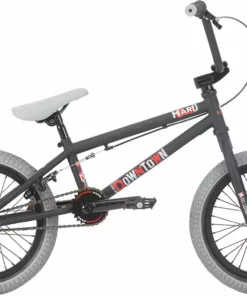FREESTYLE BIKES Haro Downtown 16" Bike - Matte Black