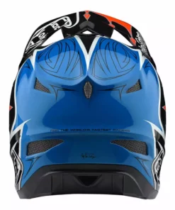 Troy Lee D3 Composite Helmet-Corona-Orange PROTECTIVE GEAR