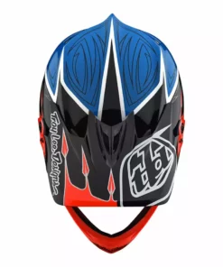Troy Lee D3 Composite Helmet-Corona-Orange PROTECTIVE GEAR