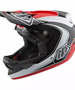 Troy Lee D3 Carbon MIPS Helmet-Mirage-Red PROTECTIVE GEAR