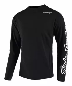 Troy Lee 2018 Sprint Jersey-Solid Black RACE WEAR