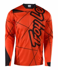 Troy Lee Sprint Jersey - Metric - Orange/Black RACE WEAR