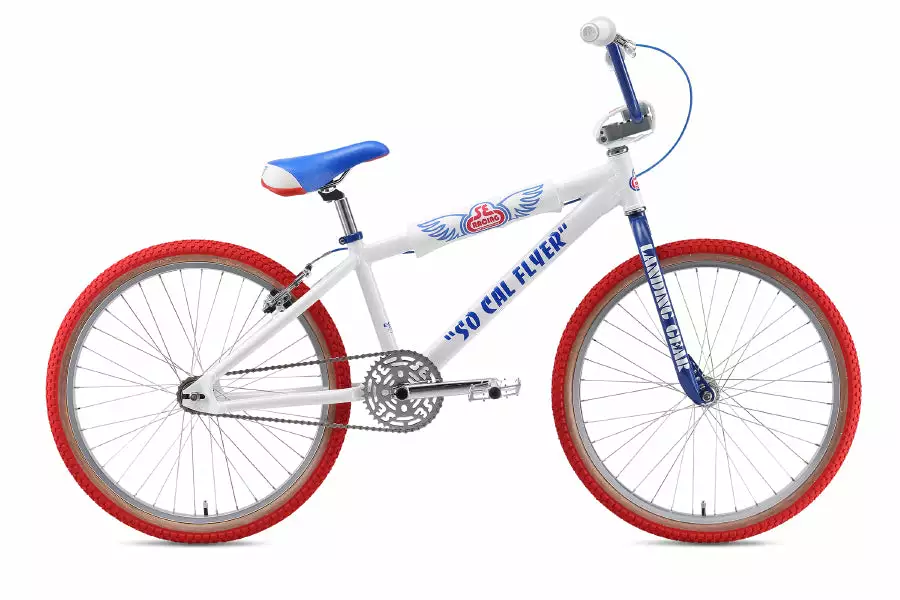 SE Racing So Cal Flyer 24" - White/Red/Blue 1 SE Racing So Cal Flyer 24" - White/Red/Blue