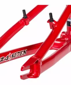 24 Se7en Response BMX Race Frame-Speeding Red