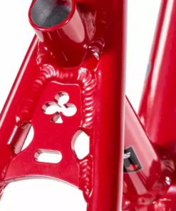 24 Se7en Response BMX Race Frame-Speeding Red