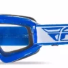 Fly Racing Focus Goggle-Youth-Blue-Clear Lens