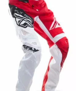 Fly Racing 2017 Kinetic Crux Bicycle Pants-Red/White RACE WEAR