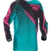 Fly Racing 2016 Kinetic Mesh Trifecta Jersey-Fluorescent Orange/Black RACE WEAR