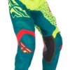 Fly Racing 2016 Kinetic Mesh Trifecta Pants-Hi-Vis/Teal RACE WEAR