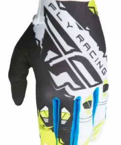 Fly Racing 2017 Kinetic Glove-Black/Lime RACE WEAR