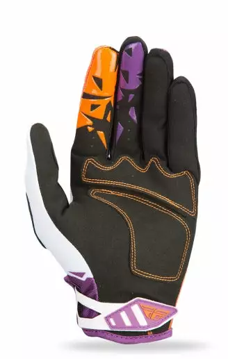 Fly Racing 2017 Kinetic Glove-Orange/Purple 3 Fly Racing 2017 Kinetic Glove-Orange/Purple