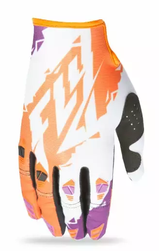 Fly Racing 2017 Kinetic Glove-Orange/Purple 1 Fly Racing 2017 Kinetic Glove-Orange/Purple
