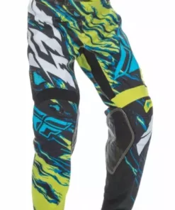 Fly Racing 2017 Kinetic Relapse Pants-Lime/Blue