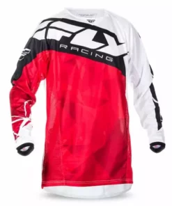 Fly Racing 2017 Kinetic Crux Jersey-Red/White