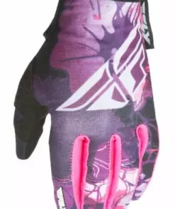 Fly Racing 2017 Kinetic Women's Gloves-Pink/Purple RACE WEAR