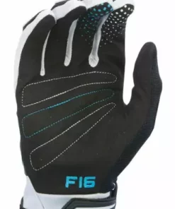 RACE WEAR Fly Racing 2017 F-16 Gloves-Black/White