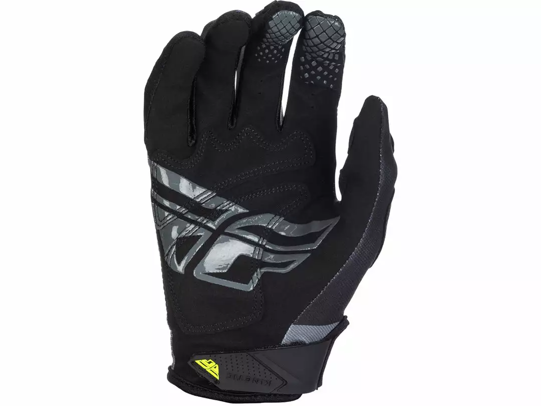 Fly Racing 2018 Kinetic Glove - Black/Grey RACE WEAR 2 Fly Racing 2018 Kinetic Glove - Black/Grey RACE WEAR