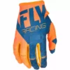 RACE WEAR Fly Racing 2018 Kinetic Glove - Orange/Navy
