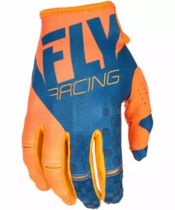 RACE WEAR Fly Racing 2018 Kinetic Glove - Orange/Navy