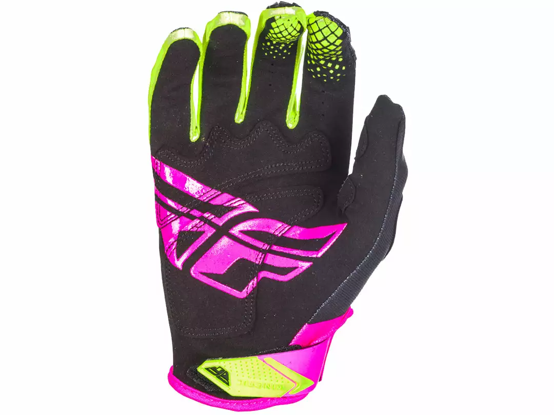 Fly Racing 2018 Kinetic Glove - Pink/Black/Hi-vis 2 Fly Racing 2018 Kinetic Glove - Pink/Black/Hi-vis