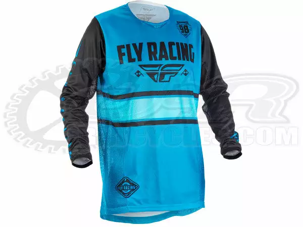 RACE WEAR Fly Racing 2018 Kinetic Era Jersey - Blue/Black 1 RACE WEAR Fly Racing 2018 Kinetic Era Jersey - Blue/Black