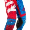 RACE WEAR Fly Racing 2018 Kinetic Outlaw Pants - Red/Blue