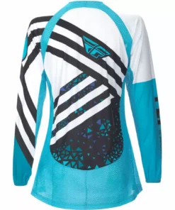 Fly Racing 2018 Kinetic Women's Jersey - Blue/Black RACE WEAR