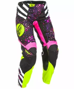 Fly Racing 2018 Kinetic Women's Race Pant - Neon Pink/Hi-Vis