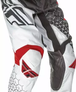 RACE WEAR Fly Racing 2016 Kinetic Race Trifecta Pants-Black/White/Red