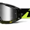 100% Racecraft Goggles-Cox-Mirror Silver Lens PROTECTIVE GEAR