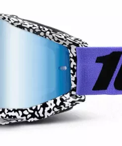100% Accuri Goggles-Brentwood-Mirror Blue Lens PROTECTIVE GEAR
