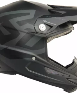 6D ATR-1Y Macro Youth Helmet-Matte Black