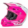 PROTECTIVE GEAR Fly Racing 2016 F2 Carbon Pure Helmet-Pink/White/Black-Small