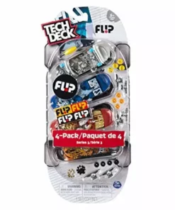 Toys Tech Deck Mini Skateboard-Flip Series 7-4 Pack