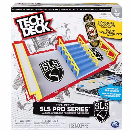 Tech Deck SLS Pro Series Skate Park Handrail With Hubba Toys 1 Tech Deck SLS Pro Series Skate Park Handrail With Hubba Toys