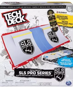 Toys Tech Deck SLS Pro Series Skate Park Quarter Pipes With Gap