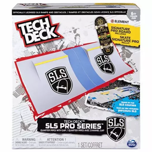 Toys Tech Deck SLS Pro Series Skate Park Quarter Pipes With Gap