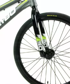 Meybo Clipper Expert BMX Race Bike-Grey-White-Lime RACE BIKES