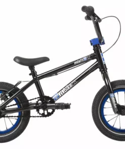 FREESTYLE BIKES Fit Misfit 12" BMX Bike-ED Black/Blue