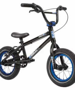 FREESTYLE BIKES Fit Misfit 12" BMX Bike-ED Black/Blue