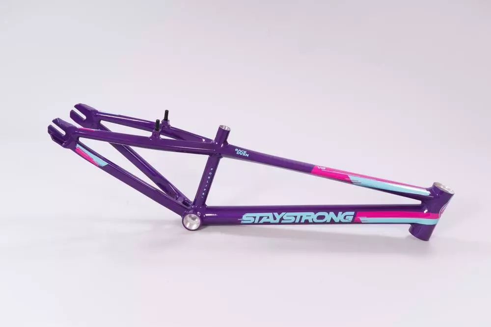 Stay Strong For Life V3 BMX Race Frame-Purple FRAMES 1 Stay Strong For Life V3 BMX Race Frame-Purple FRAMES