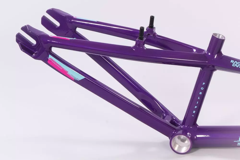 Stay Strong For Life V3 BMX Race Frame-Purple FRAMES 3 Stay Strong For Life V3 BMX Race Frame-Purple FRAMES