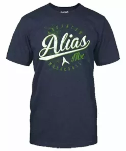 APPAREL Alias Throwback T-Shirt-Navy