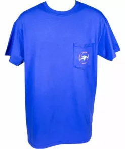 Animal Emblem T-Shirt-Blue
