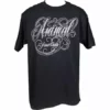 Animal Green Rose T-Shirt-Black/White