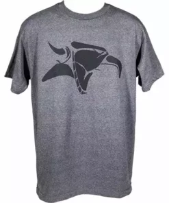 Animal Logo T-Shirt-Gray APPAREL
