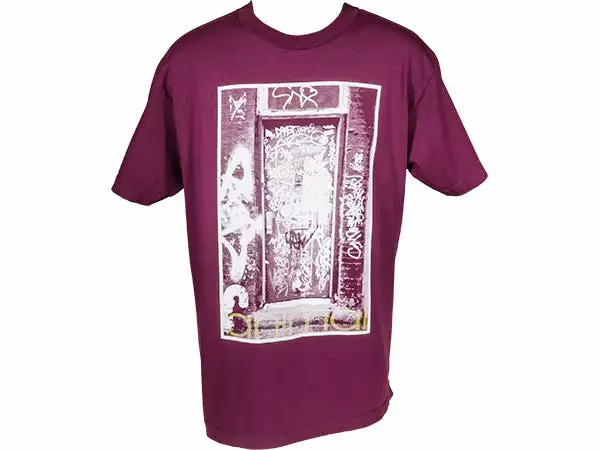 APPAREL Animal Marcy Ave T-Shirt-Maroon/White 1 APPAREL Animal Marcy Ave T-Shirt-Maroon/White