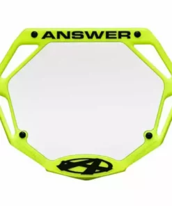 Numbers/Plates/Padsets Answer BMX 3D Number Plate