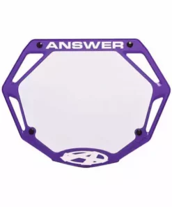 Numbers/Plates/Padsets Answer BMX 3D Number Plate