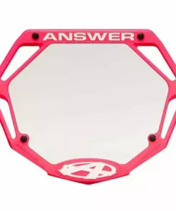 Numbers/Plates/Padsets Answer BMX 3D Number Plate